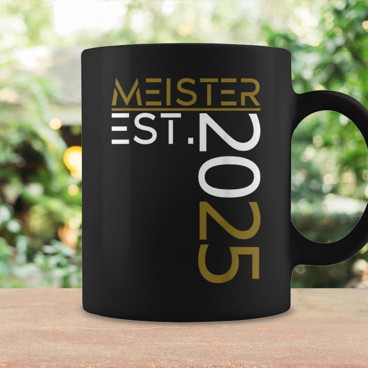 Graduation Master Est 2025 Golden Outfit Master Exam Tassen Geschenkideen