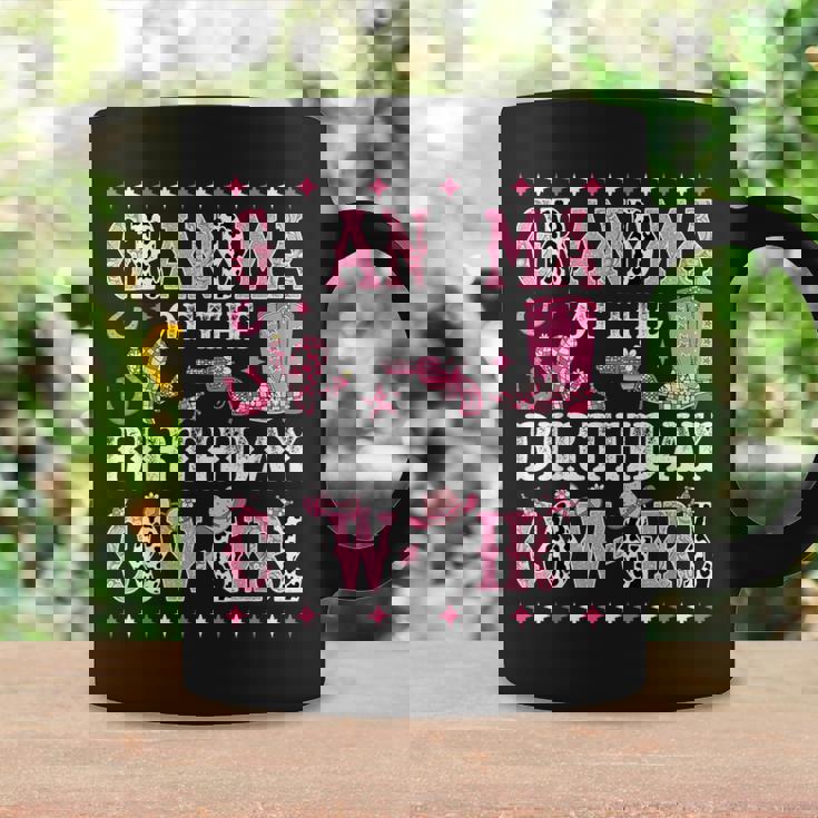 Grandma Of The Birthday Cow Girl Rodeo Cowgirl Birthday Coffee Mug Gifts ideas