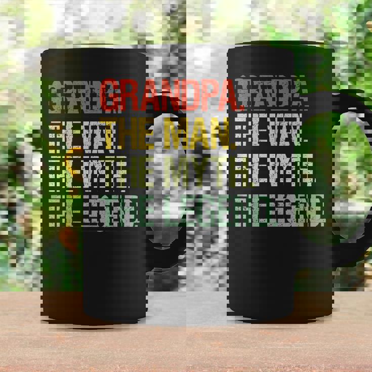 Grandpa The Man The Myth The Legend Grandpa Coffee Mug Gifts ideas