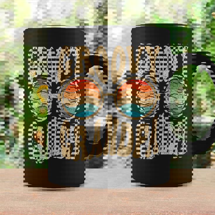 Groovy Grandpa Aesthetic Nostalgia 70'S Retro Grandpa Taza de café Ideas de regalos