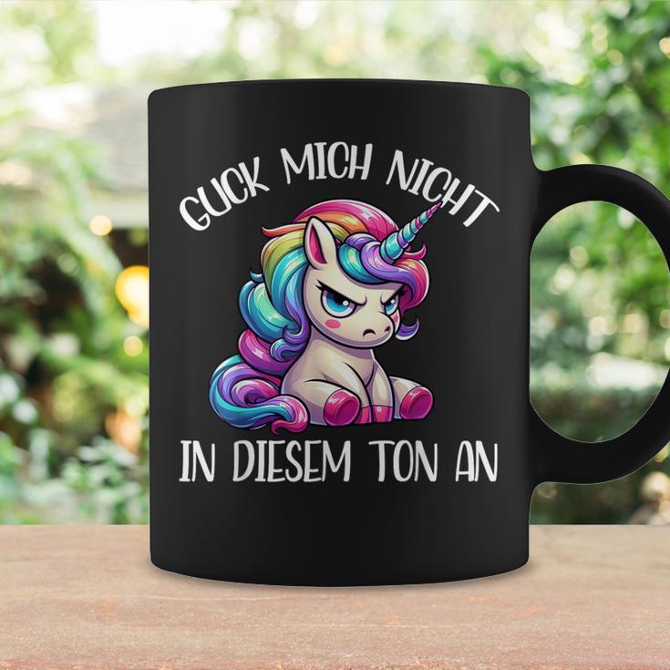 Guck Mich Nicht In Diesem Ton An Einhorn Tassen Geschenkideen