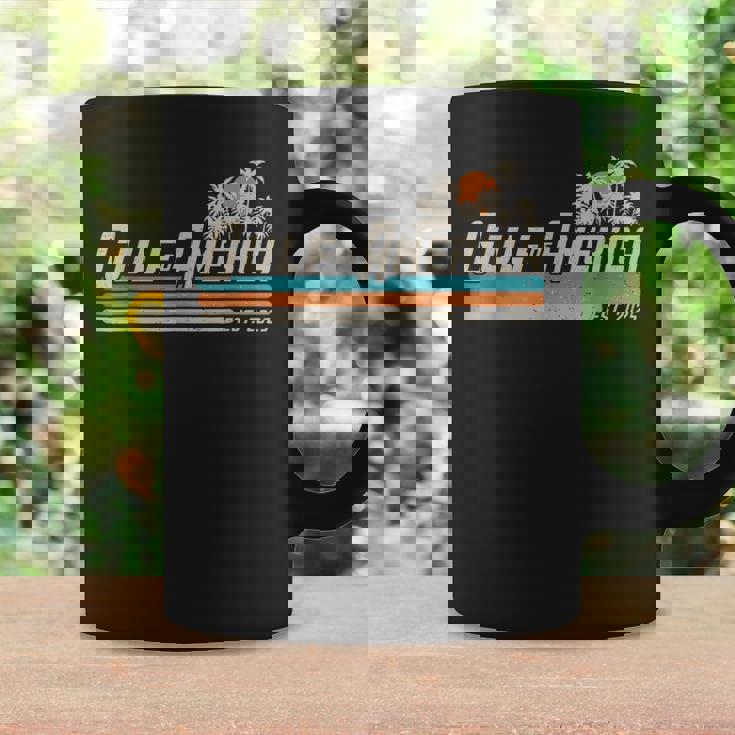 Gulf Of Us America Est 2025 Retro Vintage Beach Coffee Mug Gifts ideas