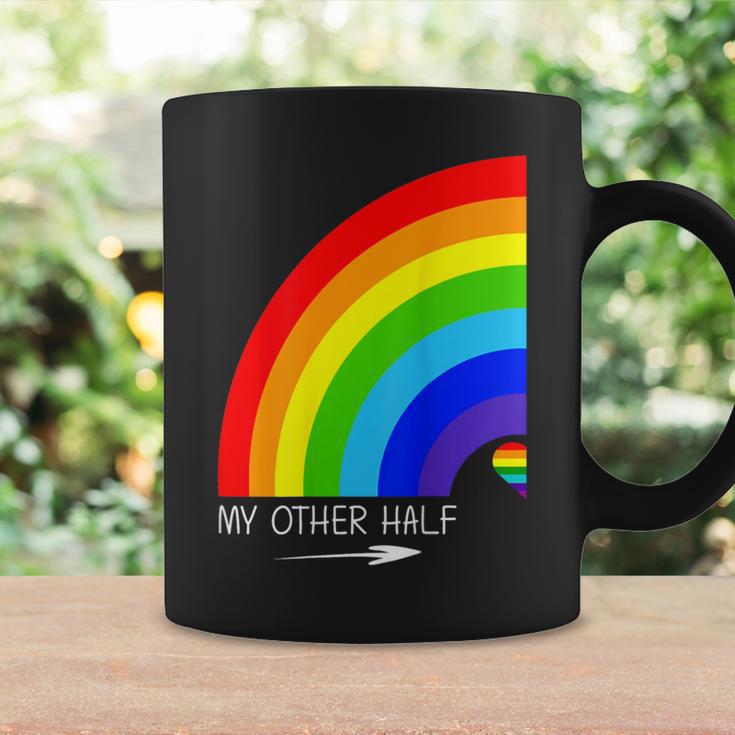 My Other Half Gay Couple Rainbow Pride Cool Lgbt Tassen Geschenkideen