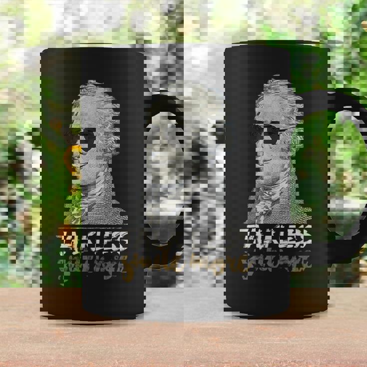 HamiltonShirt Talk Less Smile More Creative-01 Graphic Print Coffee Mug Gifts ideas