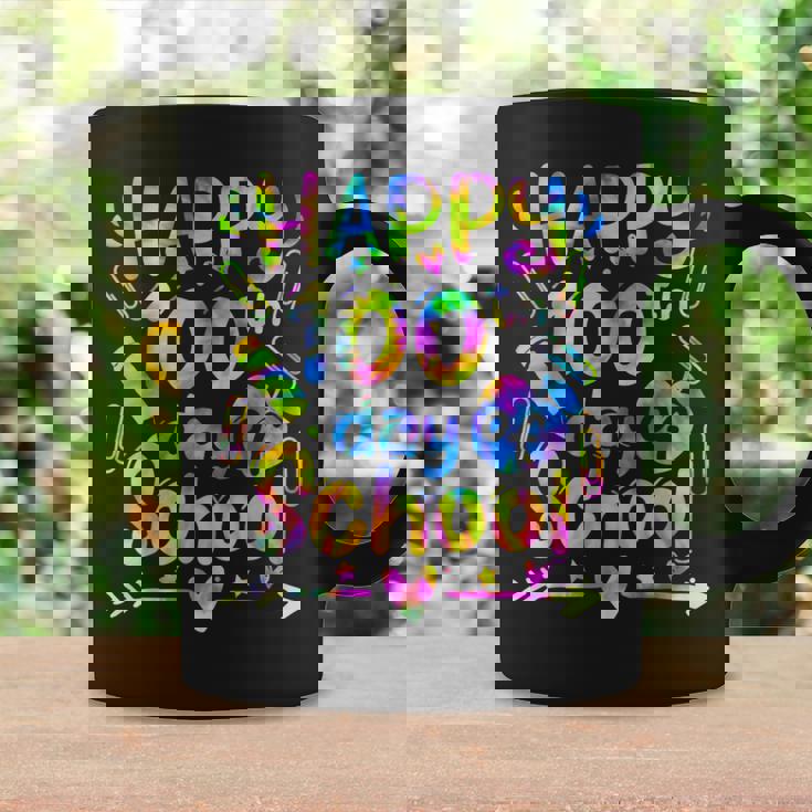Happy 100Th Day Of School Tie Dye Rainbow 100 Days Smarter Coffee Mug Gifts ideas