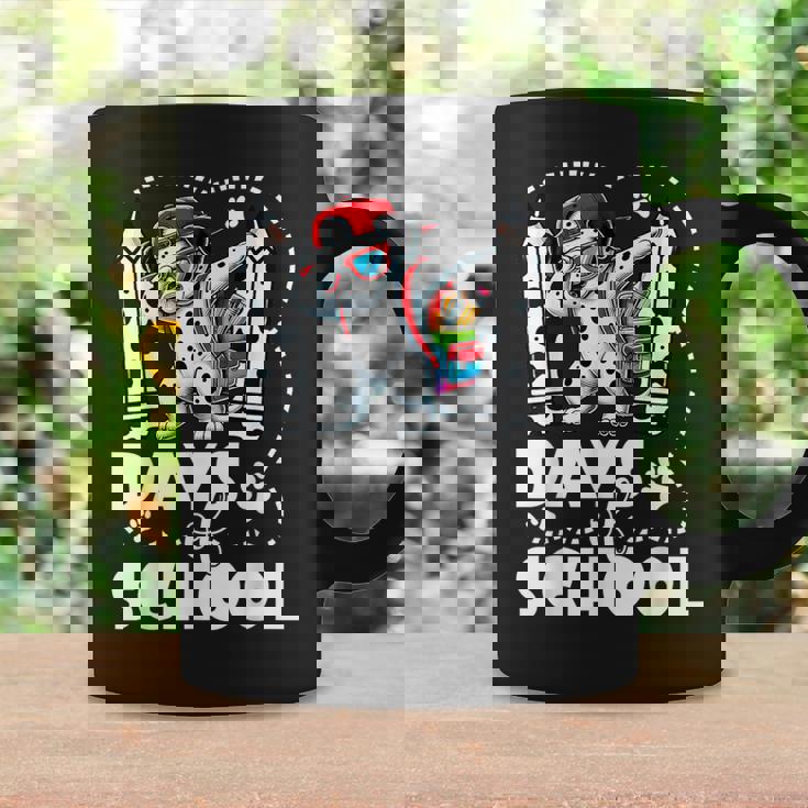 Happy 101 Days Of School Dabbing Dog Pencil Boy Girl Coffee Mug Gifts ideas
