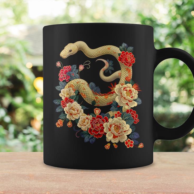 Happy Lunar New Year 2025 Year Of The Snake Zodiac Tassen Geschenkideen