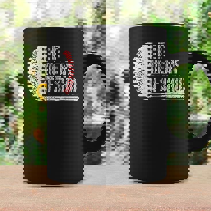 I Hit 100 Days Of School Baseball 100Th Day Of School Boys Coffee Mug Gifts ideas