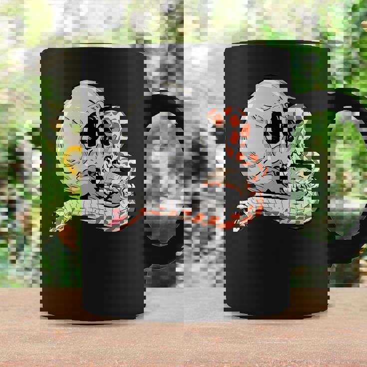 Hognose Snake Skull Albino Morph Dramatic Danger Noodle Premium Graphic Print Coffee Mug Gifts ideas
