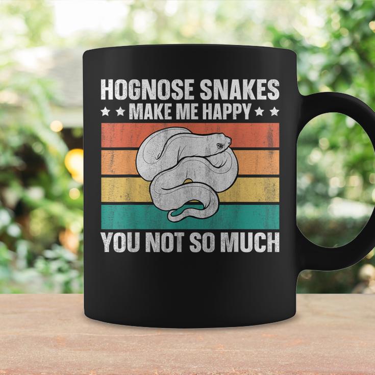 Hognose Snakes Make Me Happy Retro Western Hognose Graphic Print Coffee Mug Gifts ideas