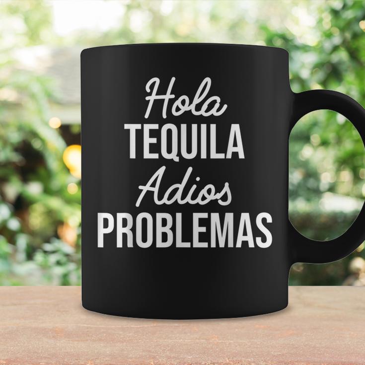 Hola Tequila Adios Problemas I Bar Alcoholic Tequila Party Tassen Geschenkideen