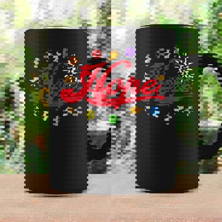 The Hope Personalized Name Flowers On Stage Stars Coffee Mug Gifts ideas