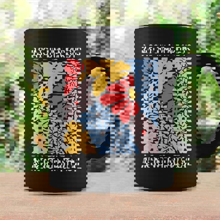 Human Rights Democrat Equality Right Floral Equality Coffee Mug Gifts ideas