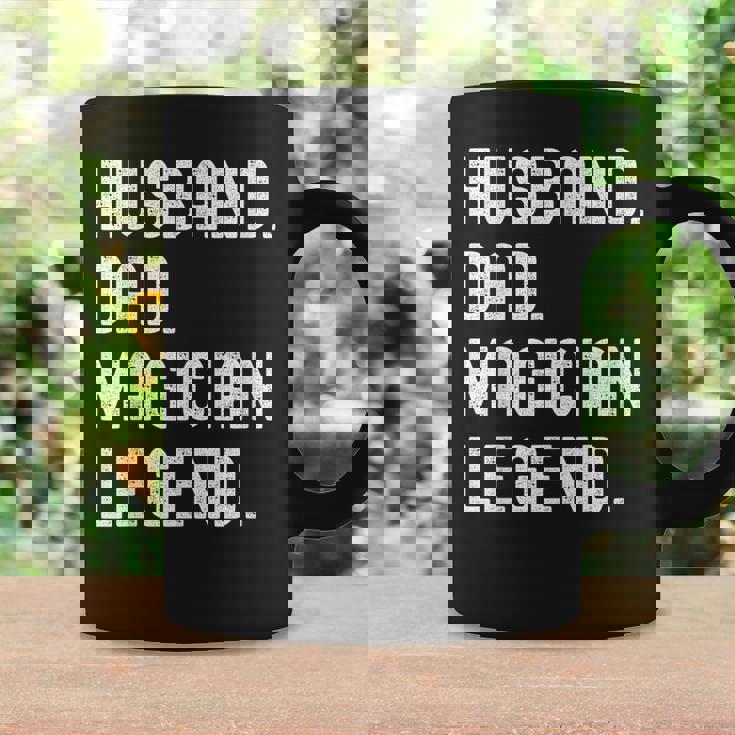 Husband Dad Magician Legend Vintage Father's Day Coffee Mug Gifts ideas