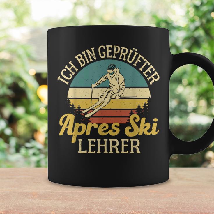 Ich Bin Geprüfter Apres Ski Teacher Huts Party Skiing Tassen Geschenkideen