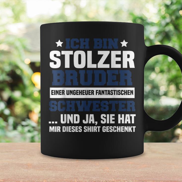 Ich Bin Stolzer Bruder Einer Fantastischen Schwester Tassen Geschenkideen