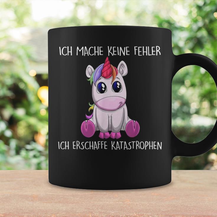 Ich Mache Keine Fehler Ich Erschaffe Katastrophen Einhorn Tassen Geschenkideen