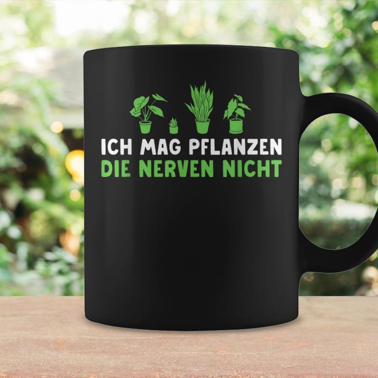 Ich Mag Pflanzen Die Nerven Nicht Hobbygärtnerin Tassen Geschenkideen