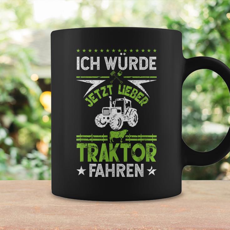 'Ich Würde Jetzt Lieber Tractor Driving' Tassen Geschenkideen