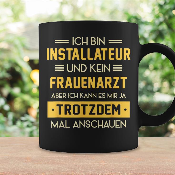 Installateur Kein Frauenarzt Slogan Plumber Tassen Geschenkideen