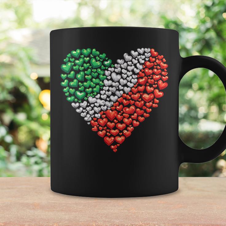 Italy Flag Heart Of Passion For Italy Tassen Geschenkideen