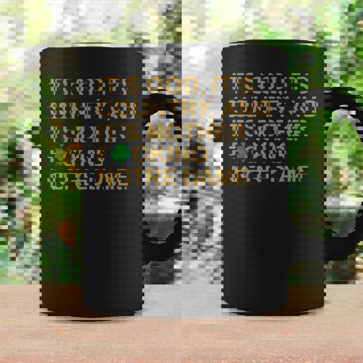 It’S God It’S Country And It’S Mother Fcking Notre Dame Coffee Mug Gifts ideas