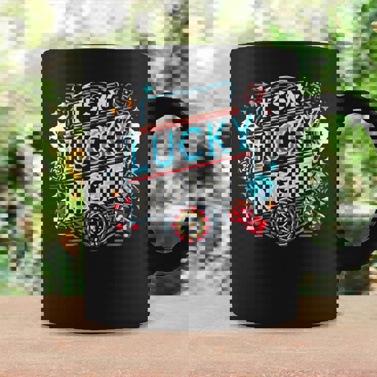 It's My Lucky Night Casino Gambling Coffee Mug Gifts ideas