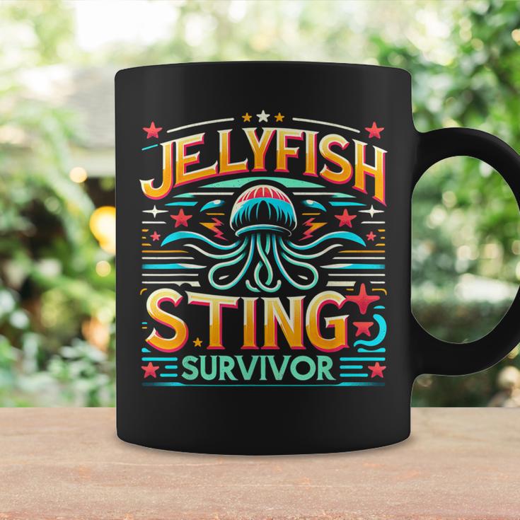 Jellyfish Sting Survivor Tassen Geschenkideen