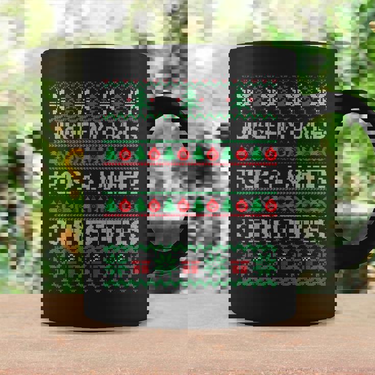 Jingle My Balls For A Christmas Divertidos Jingle Balls Taza de café Ideas de regalos