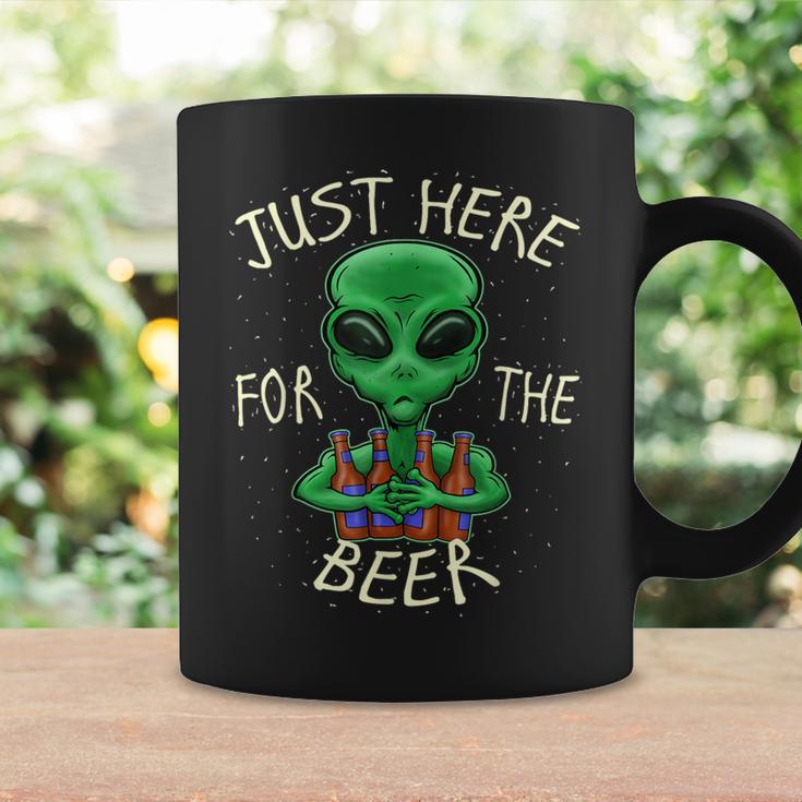 Just Here For The Beer Alien Graphic Beer Tassen Geschenkideen