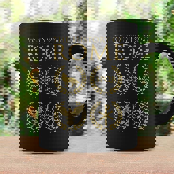 La Historia De Roma Taza de café Ideas de regalos