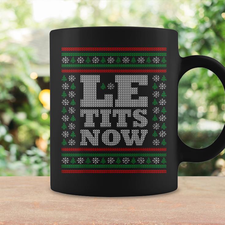 Le Tits Now Ugly Jumper Christmas Lass Es Snow Christmas Tassen Geschenkideen