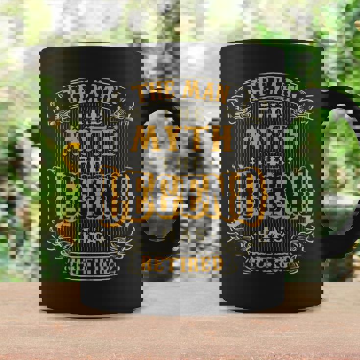 The Legend Has Retired Vintage Style Retirement For Male Coffee Mug Gifts ideas