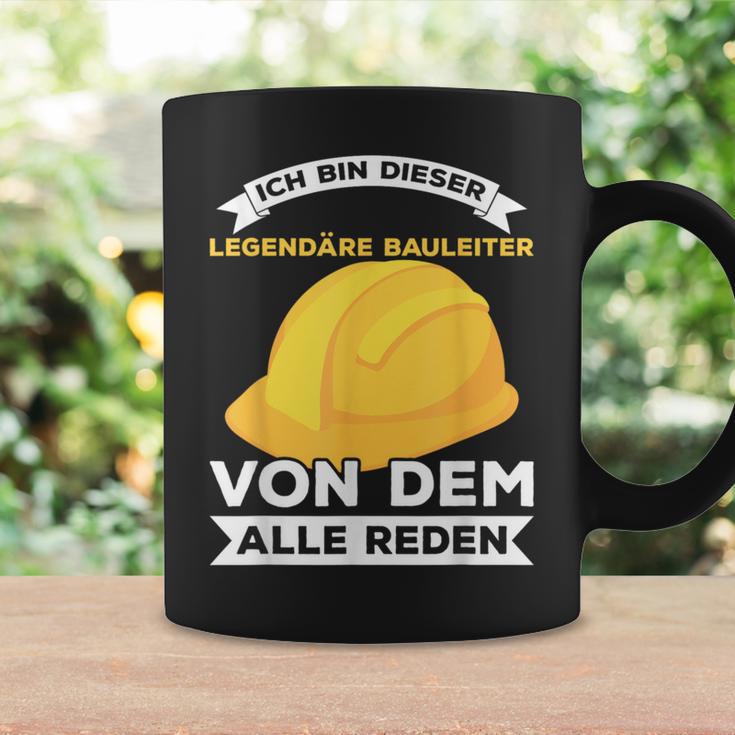 Legendary Construction Manager Builder Construction Site Saying Tassen Geschenkideen