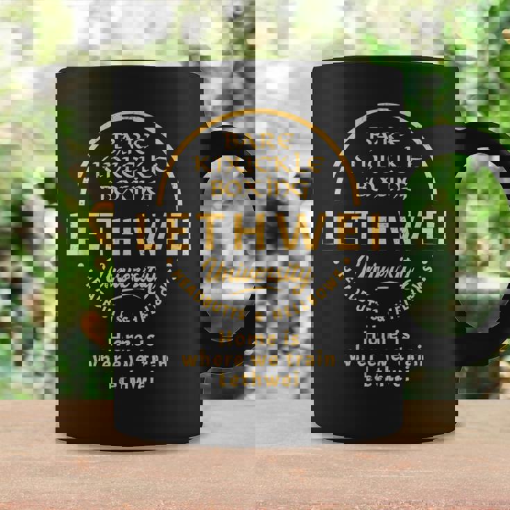 Lethwei Bare Knuckle Boxing University Burmese Boxing Graphic Print Coffee Mug Gifts ideas