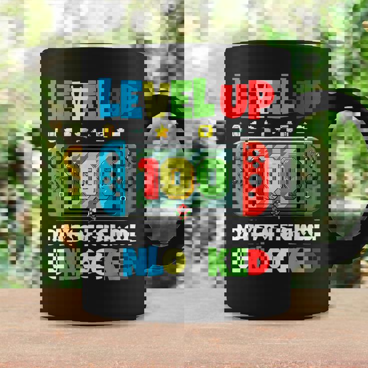 Level 100 Days Of School Complete Gamer Video Games Boys Coffee Mug Gifts ideas