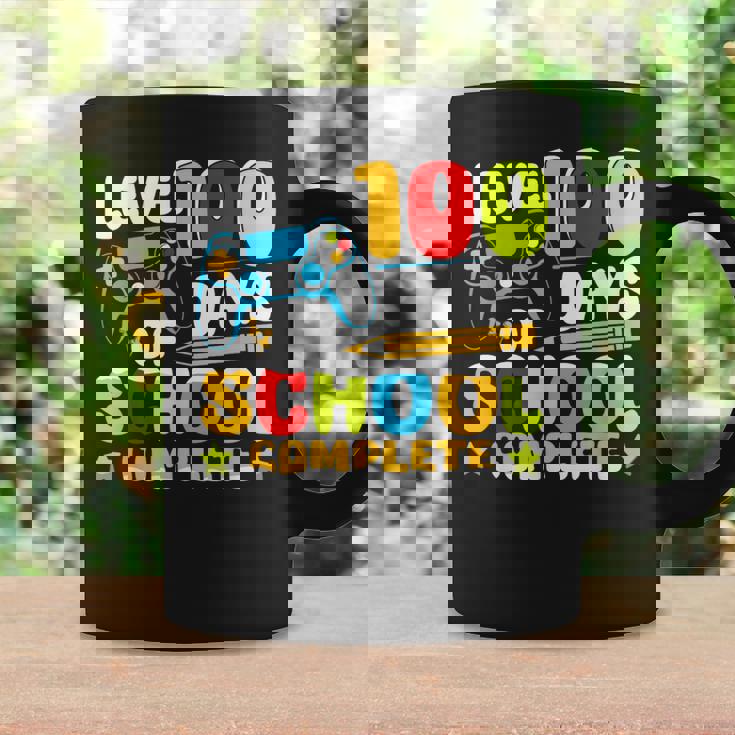 Level 100 Days Of School Completed Gaming Gamer Boy Coffee Mug Gifts ideas