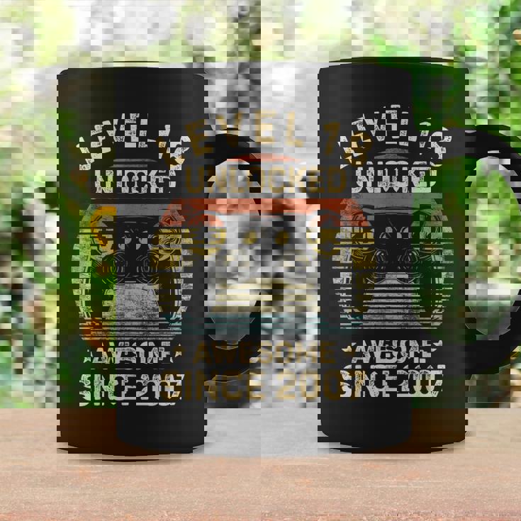 Level 18 Unlocked 18Th Birthday 18 Year Old Gamer Bday Coffee Mug Gifts ideas