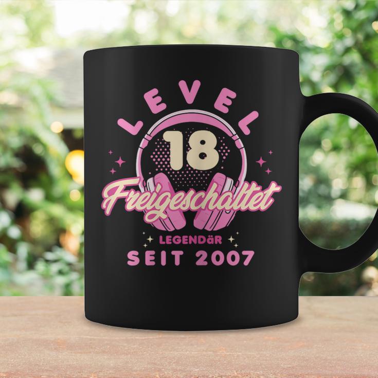 Level 18 Years Girl's Woman Birthday Gamer Girl 2007 Tassen Geschenkideen