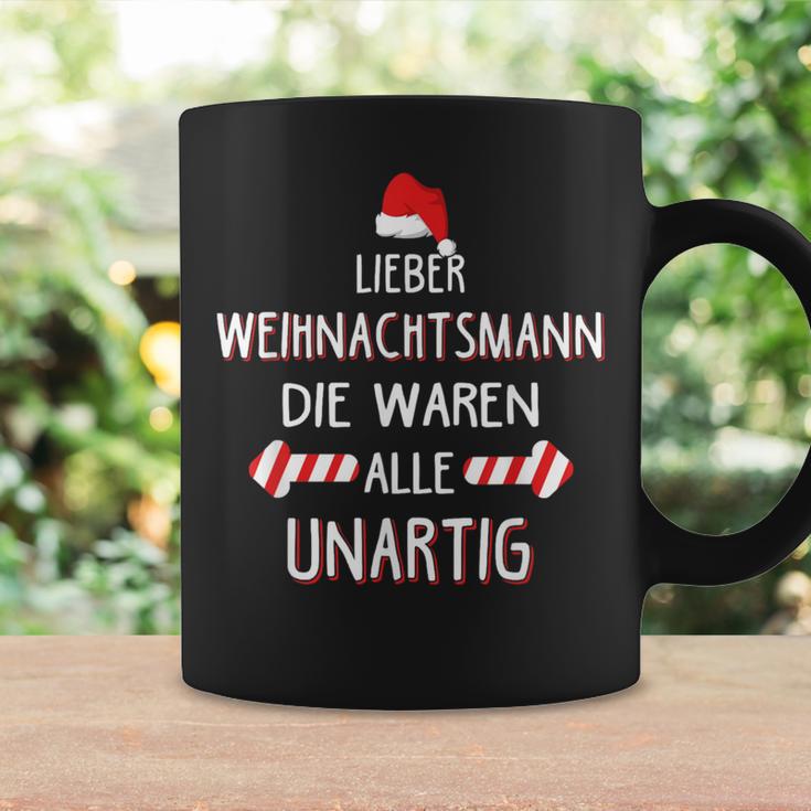 Lieber Weihnachtsmann Die Waren Alle Unartig Tassen Geschenkideen