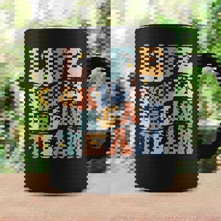 Life Skills Dream Team Special Education Teacher Graphic Print Coffee Mug Gifts ideas