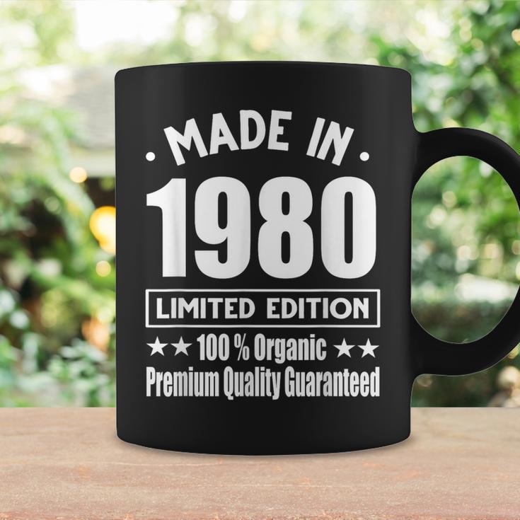 Limited Edition 1980 Birthday 1980 Geboren Jahrgang 1980 Tassen Geschenkideen