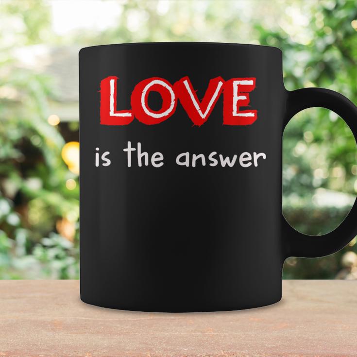 Love Is The Answer Tassen Geschenkideen