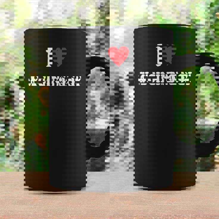 I Love My Chinese Spy I Heart My Chinese Spy Coffee Mug Gifts ideas