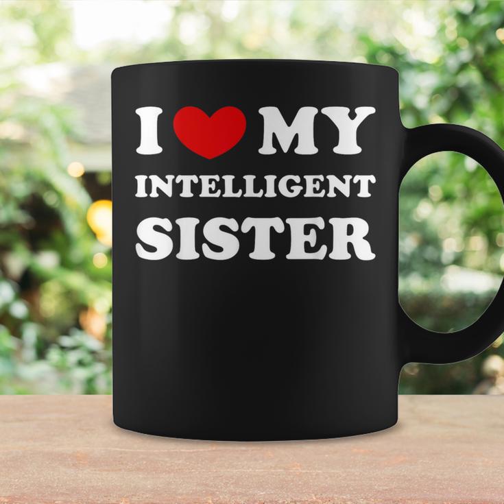 I Love My Intelligent Sister Tassen Geschenkideen