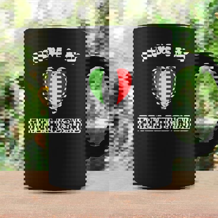 I Love My Italian Husband Taza de café Ideas de regalos