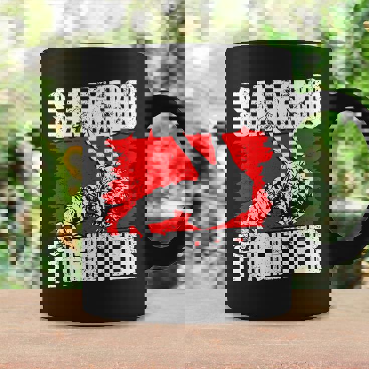 Luchador De Sambo Formación Artes Marciales Cazas Taza de café Ideas de regalos