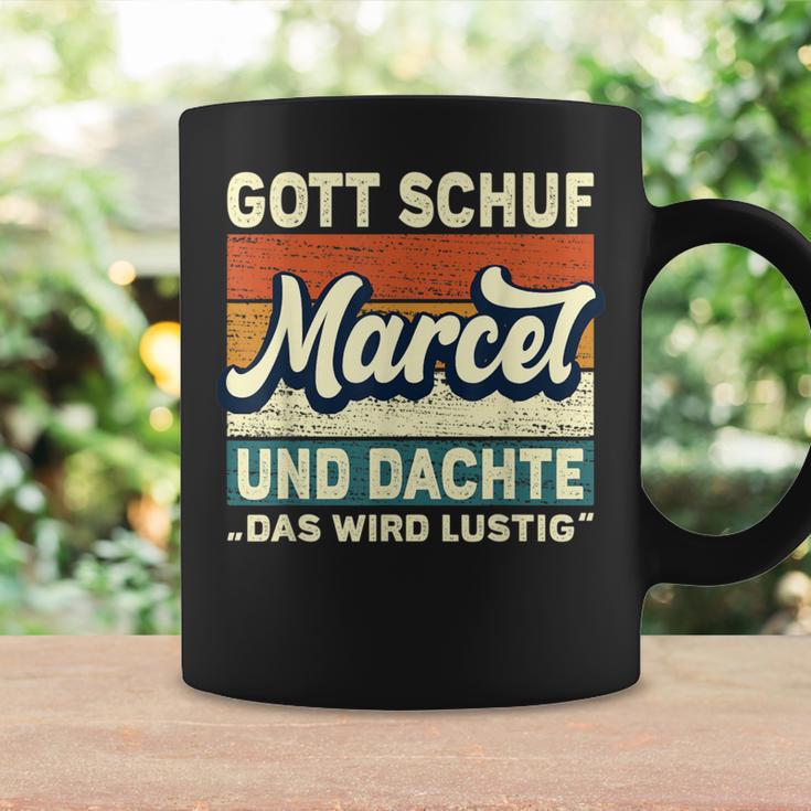 Marcel Name Saying Gott Schuf Marcel Tassen Geschenkideen