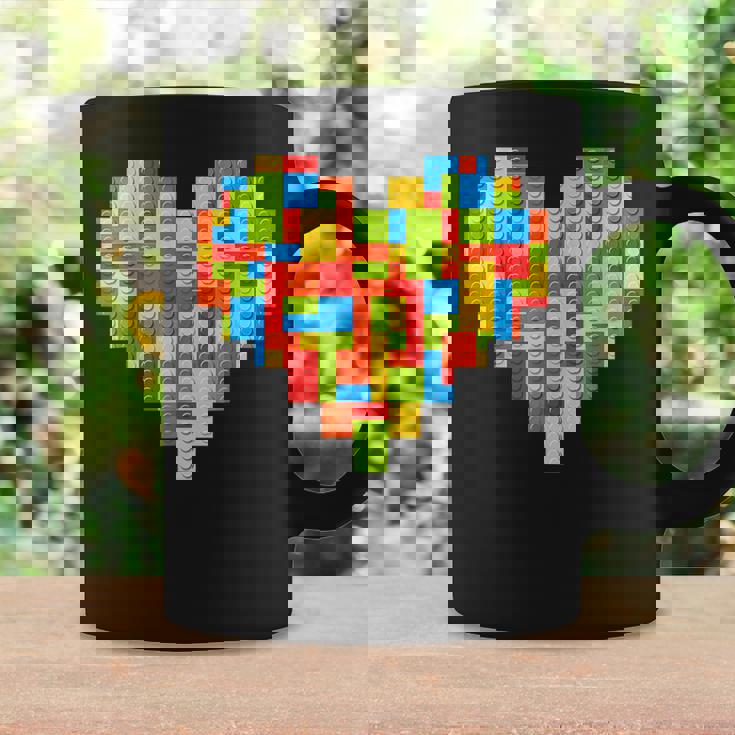 Master Builder Block Brick Building Heart Valentines Day Boy Coffee Mug Gifts ideas