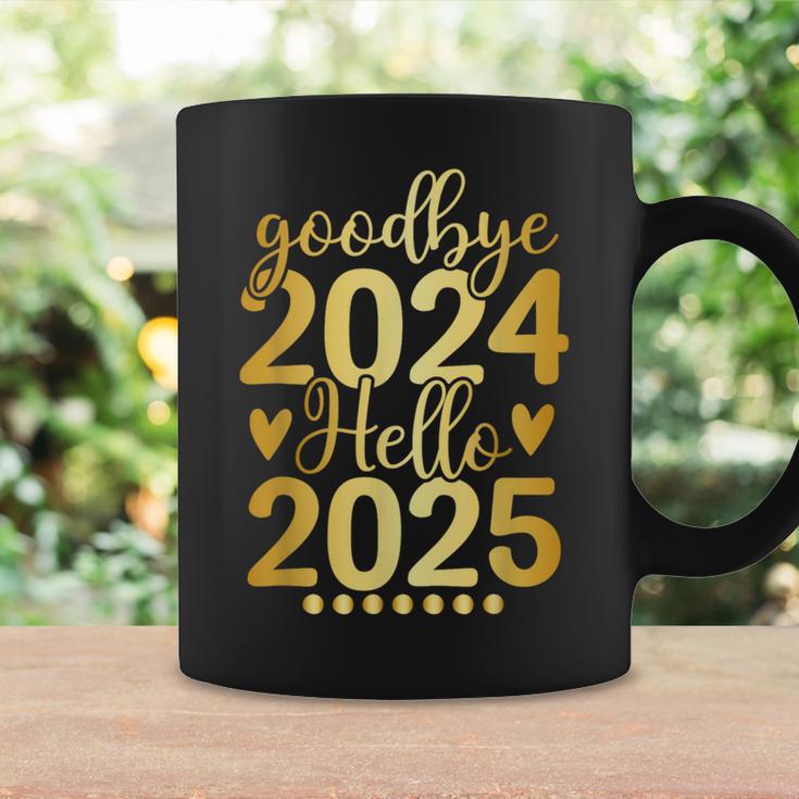 Matching Family Celebration New Year's Eve Goodbye 2024 Hello 2025 Tassen Geschenkideen